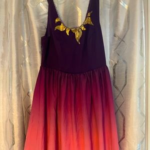 Her Universe Rapunzel dress, size Large